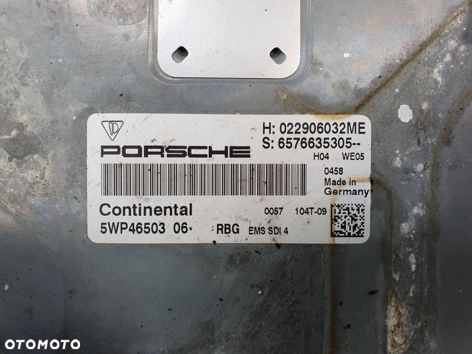 KOMPUTER SILNIKA ECU PORSCHE CAYENNE I LIFT 022906032ME 6576635305 - 3