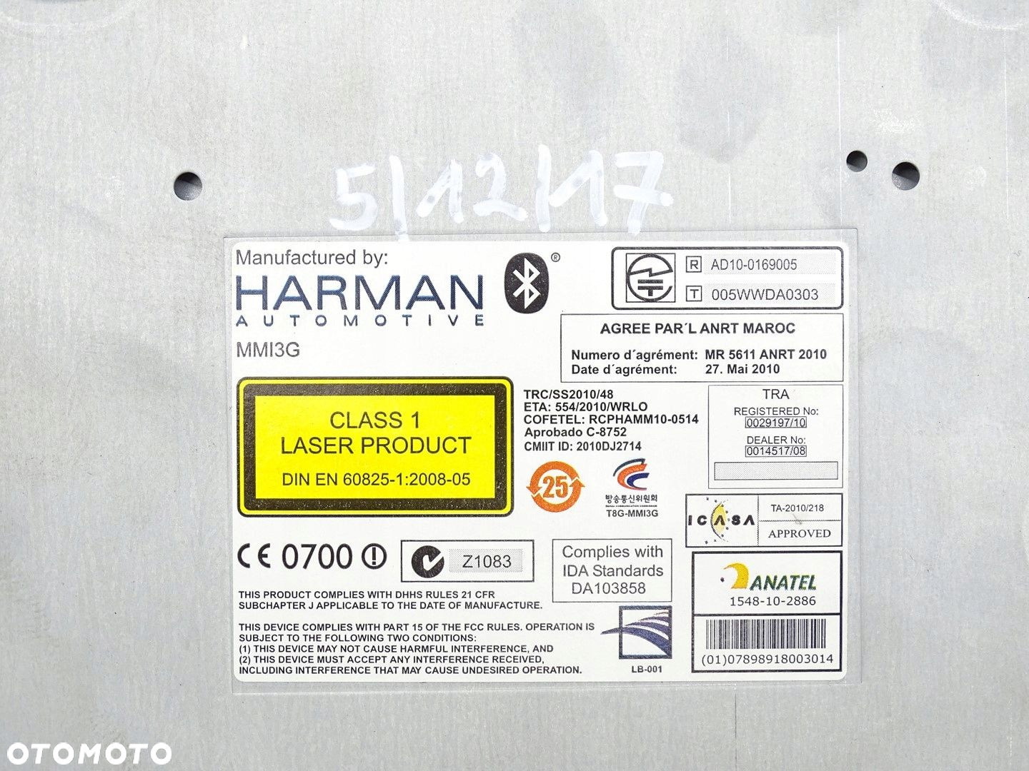 CZYTNIK NAVI NAVIGACJI MMI MULTIMEDIA AUDI A4 B8 LIFT 8R2035666C - 7