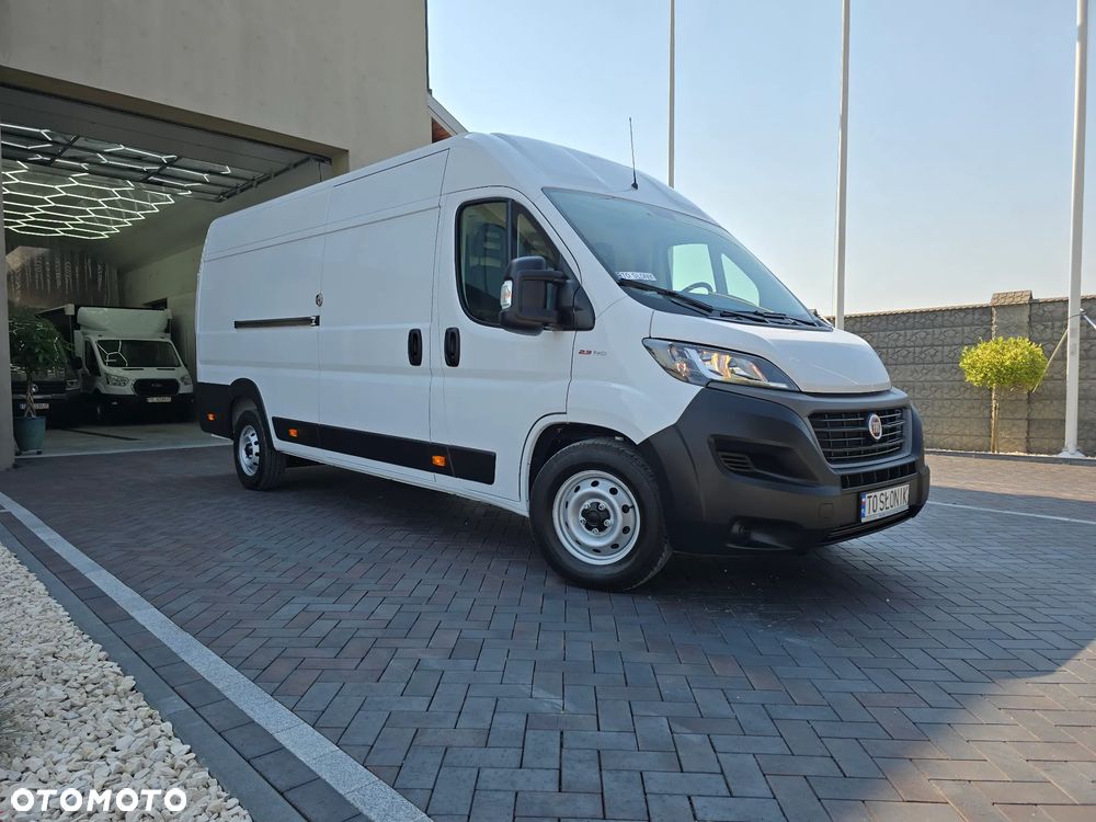 Fiat DUCATO L4H2 MAXI KOŁA16 Cali SILNIK IVECO 2,3 140KM 85 Tyś km SERWIS DO OSTATNIEGO Km ASO FIAT SALON POLSKA BOGATA OPCJA WYPOSAŻENIA  TEMPOMAT KAMERA COFANIA AIR-BAG x2 KLIMA - 6