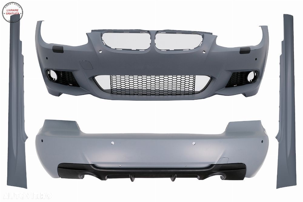 Pachet Exterior BMW Seria 3 E92 E93 LCI (2010-2014) Coupe Cabrio M-Tech Design- livrare gratuita - 1