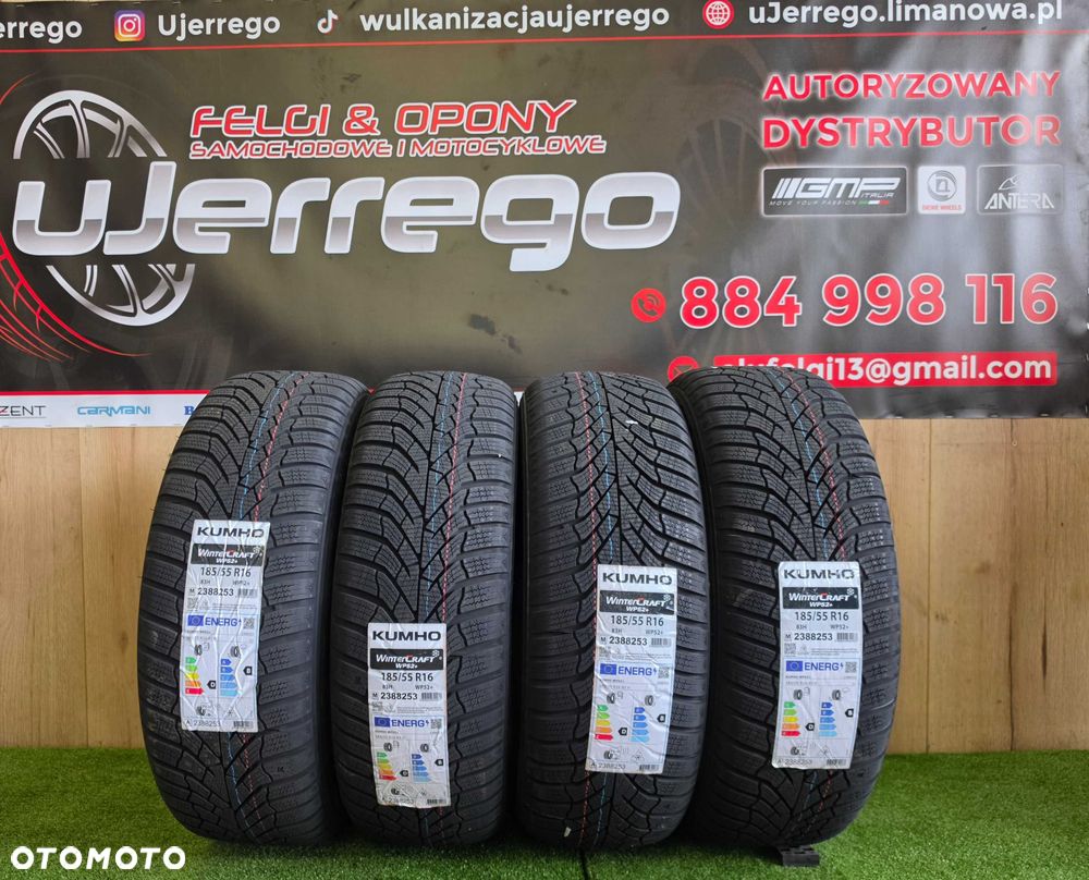 Koła zimowe BYD DOLPHIN SURF 16x4x100 - Kumho WinterCraft WP52+ 185/55/R16 + TPMS - 2