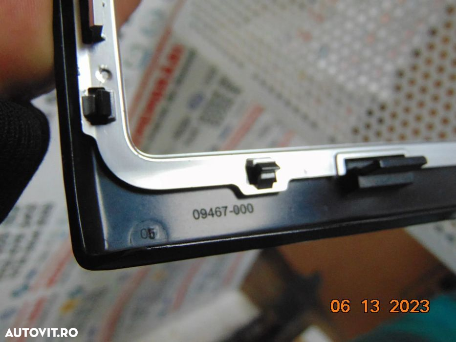 Trim bord Jaguar F Pace XF XE rama panou clima grile ventilatie dezmem - 6
