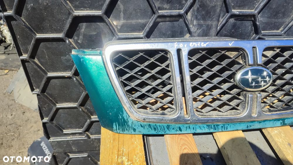 Subaru Forester I 1 Lift 00/02 grill atrapa chrom - 2