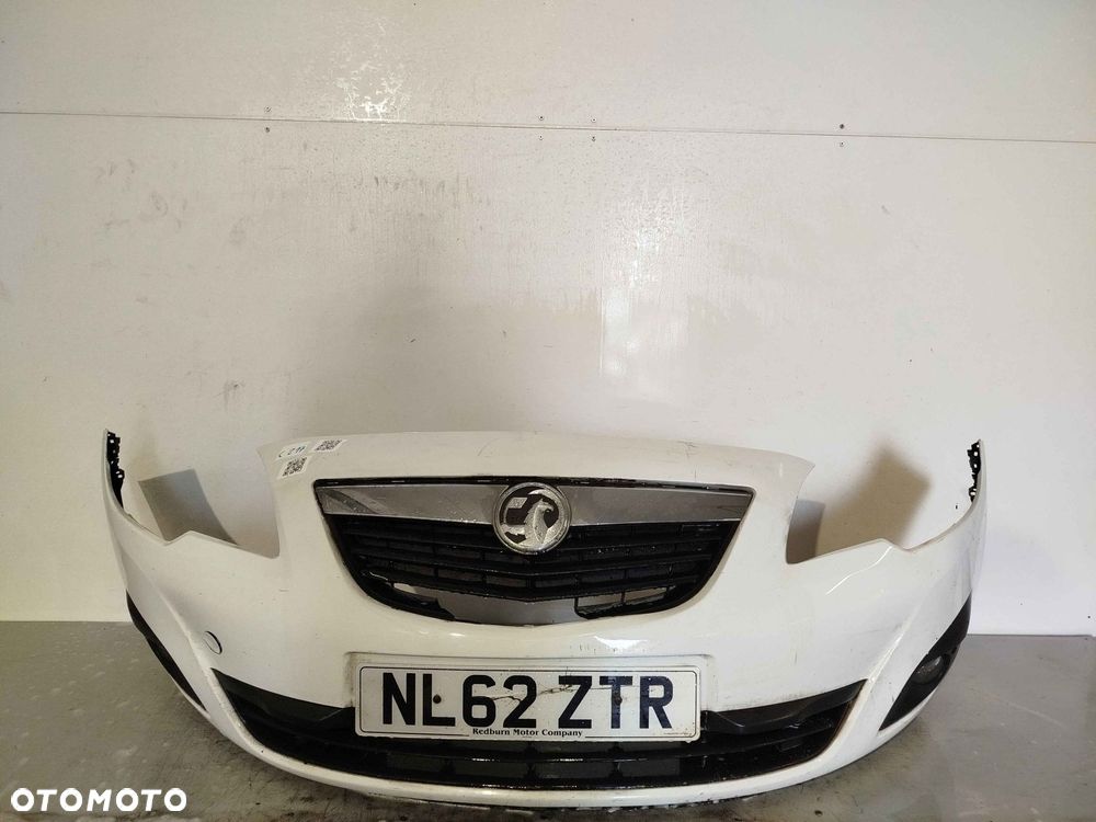 @ ZDERZAK PRZÓD PRZEDNI DO OPEL ASTRA J 4 IV Z40R BIAŁY - 1
