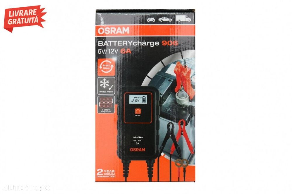 Redresor auto Osram BATTERYcharge 906 OEBCS906 - 5