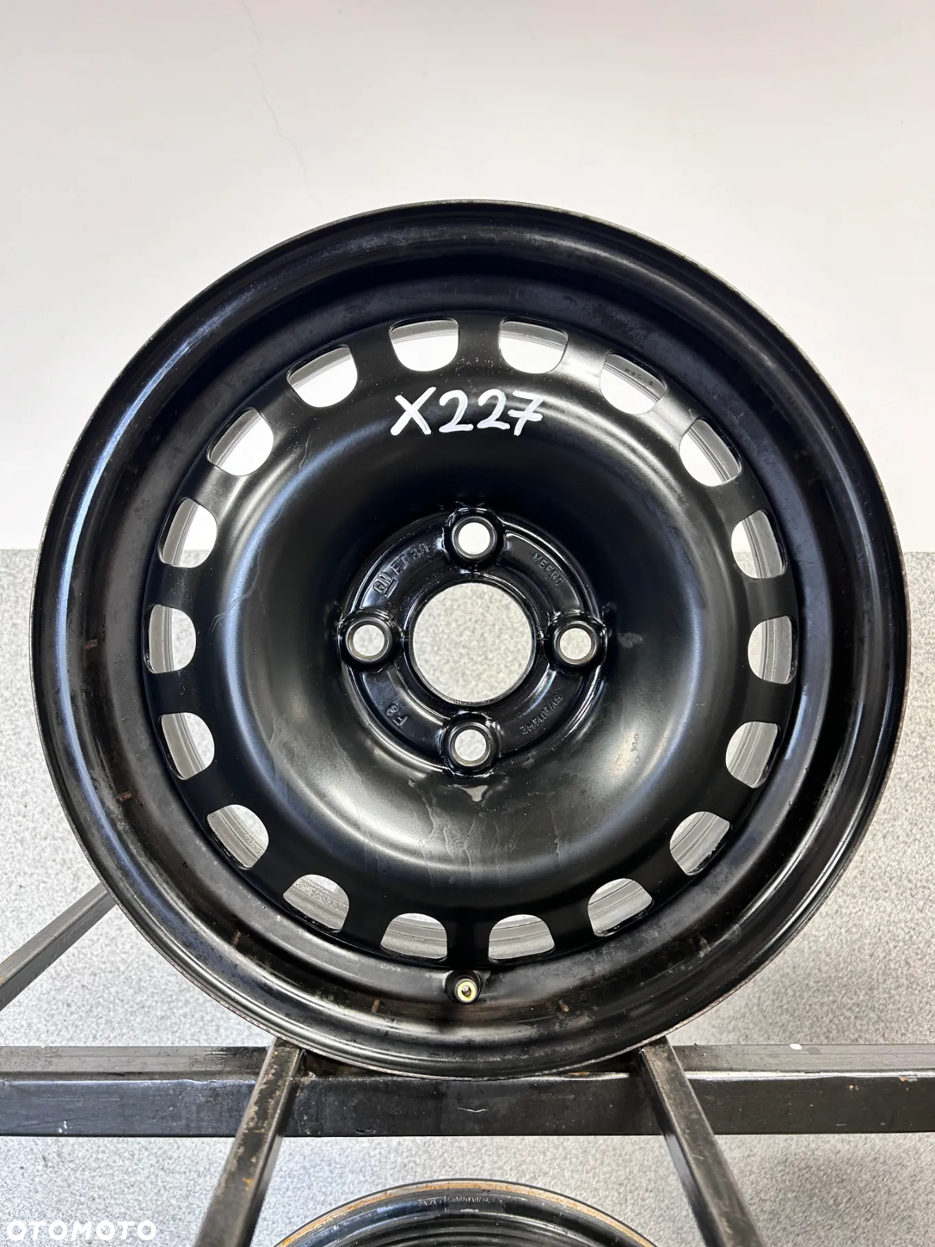 4 FELGI STAL. OPEL CORSA D, E, ADAM'' 5,5J  ET39  GM - 2