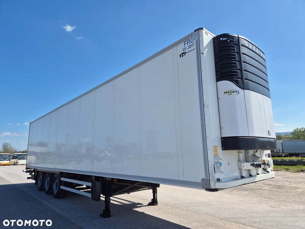 Schmitz Cargobull CARRIER MAXIMA 1300 / WINDA / DOPPEL STOCK / ŚCIANA GRODZIOWA / KWIATÓWKA / BELKI / PODNOSZONA OŚ / z Niemiec / TOP STAN 2011/ CARRIER CHŁODNIA CHLODNIA LODÓWKA PODWÓJNY ZAŁADUNEK PIĘTROWA - 35