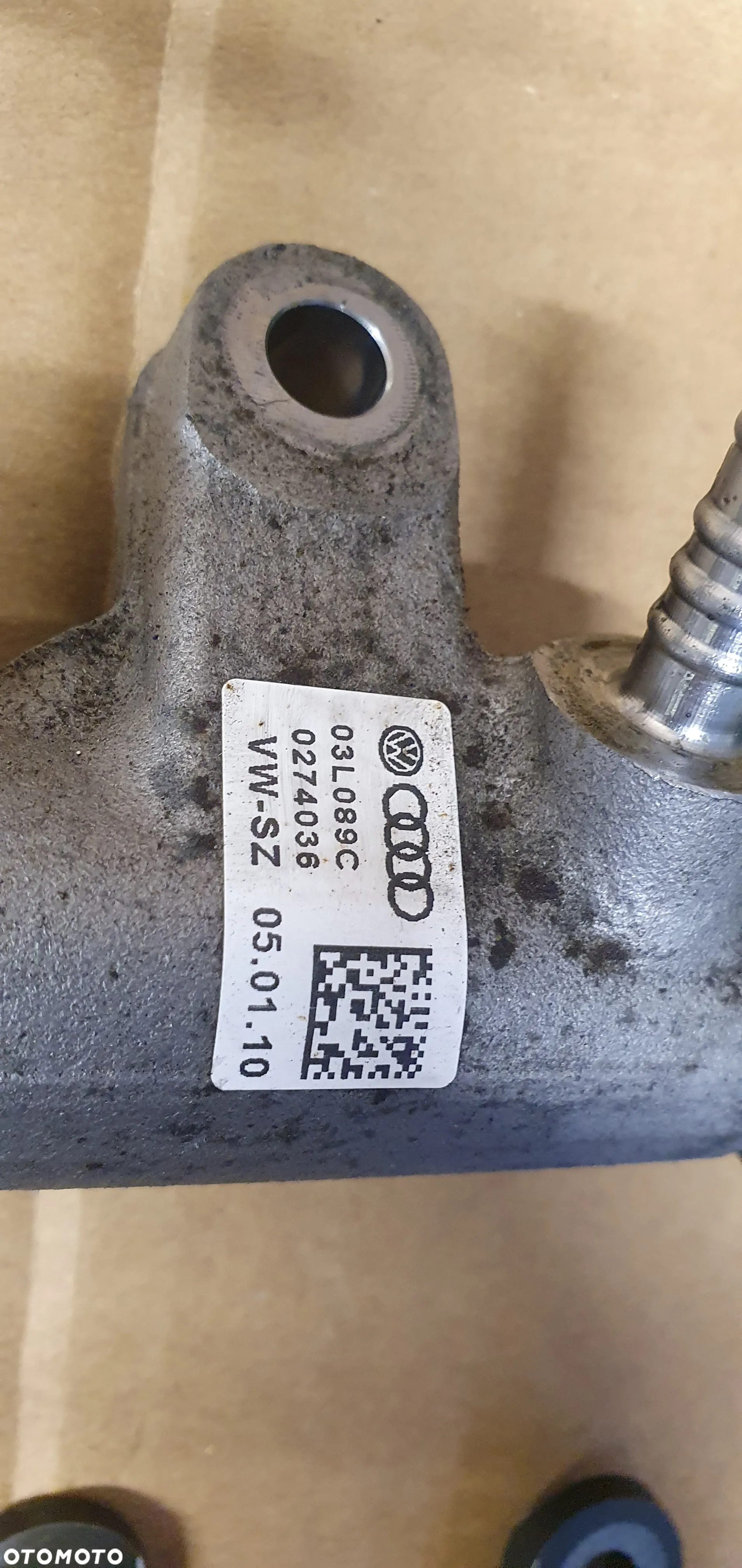 Wtryskiwacze wtryski układ wtryskowy paliwa zestaw pompa listwa wtryski pompka VW Passat B6 2.0 TDI Common Rail - 11