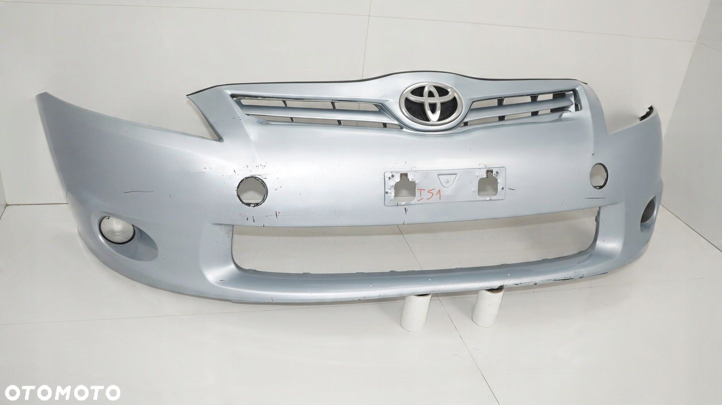 ZDERZAK PRZÓD PRZEDNI TOYOTA AURIS I LIFT 09-12R 8S1 - 2