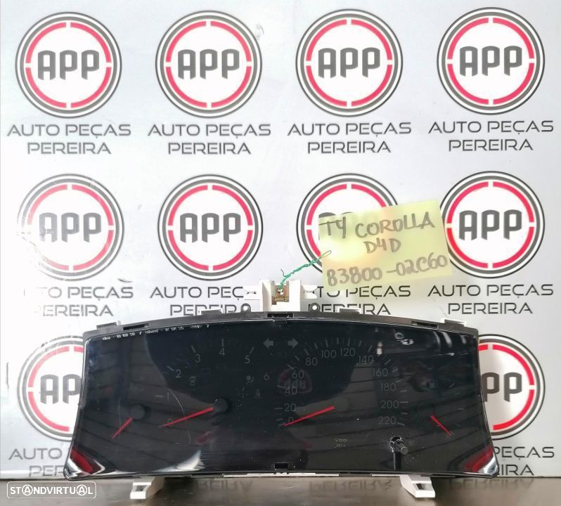 Quadrante Toyota Corolla E12 D4D referência 83800-02C60 - 1
