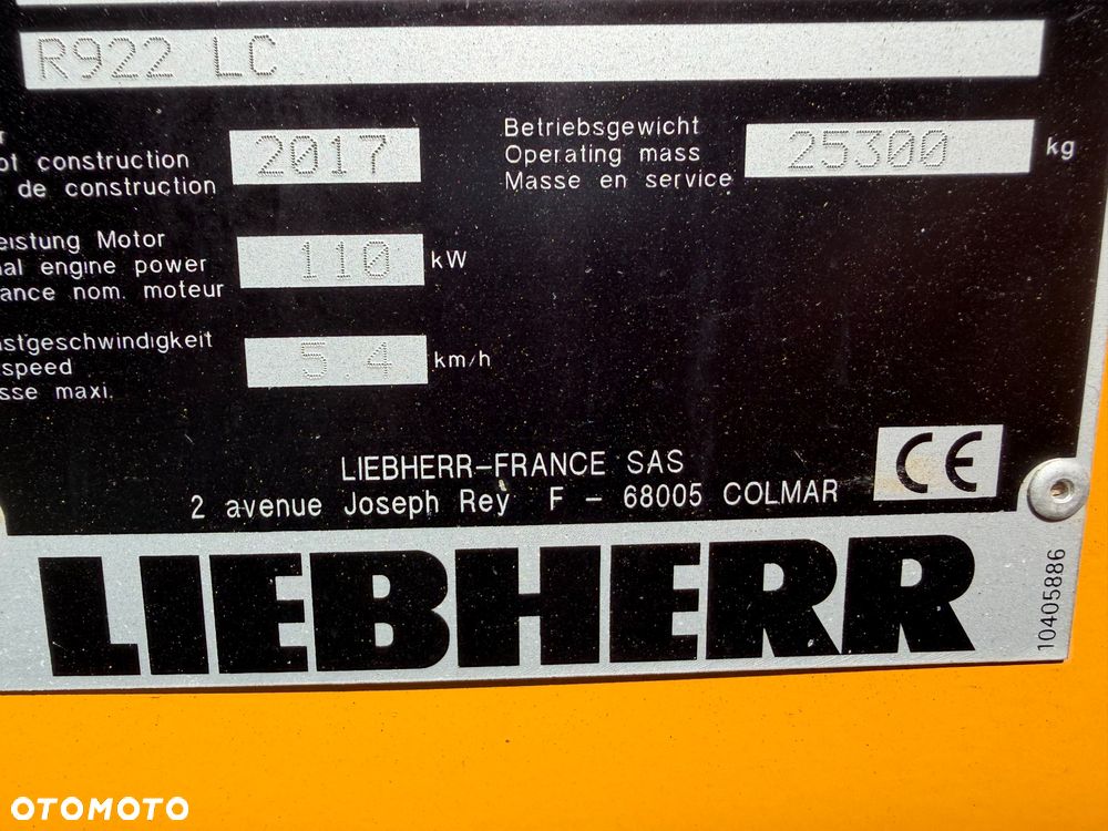 Liebherr R922 R 922 LC - 29
