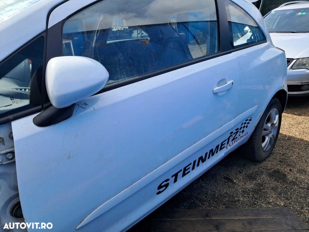 Opel Corsa D Coupe, usa usi portiere, geamuri si coltare, oglinzi. - 4