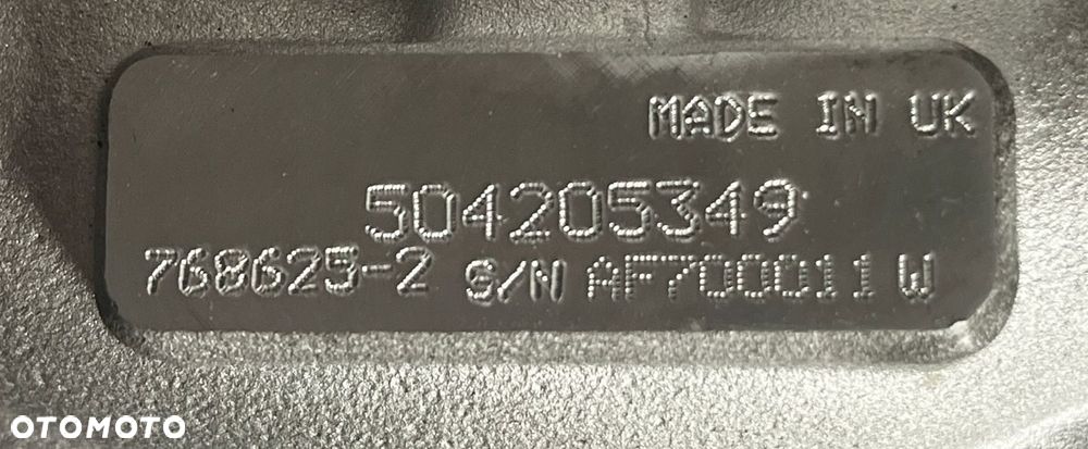 Nowa Turbosprężarka Iveco daily 768625 504205349  Rabat 500zl OPIS - 3