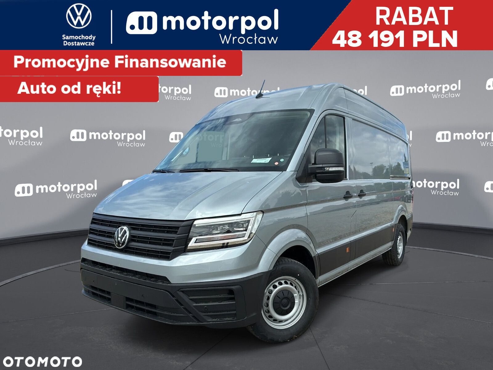 Volkswagen Crafter 35 Furgon L3H3, 2.0TDI 177KM, Wysoki dach, r.o. 3640 - 1