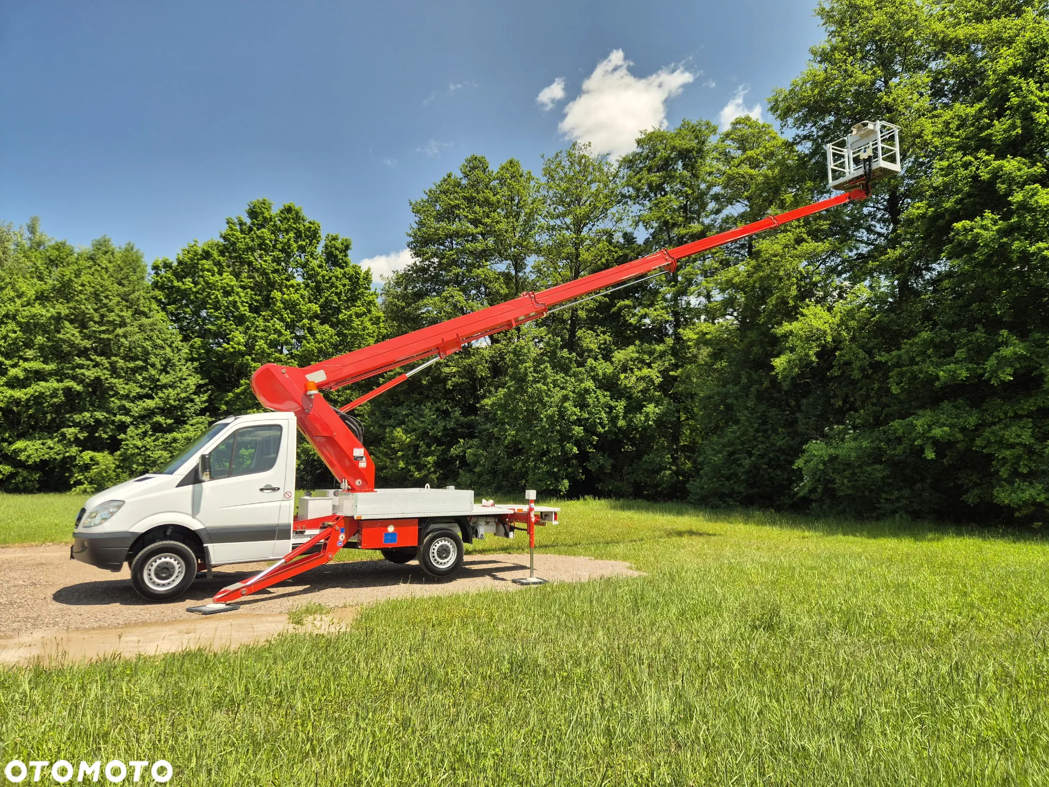 Mercedes-Benz Sprinter WUMAG WTB 220 Pilot Podnośnik koszowy Zwyżka ( Ruthmann Palfinger Multitel CTE CMC GRS ) - 10