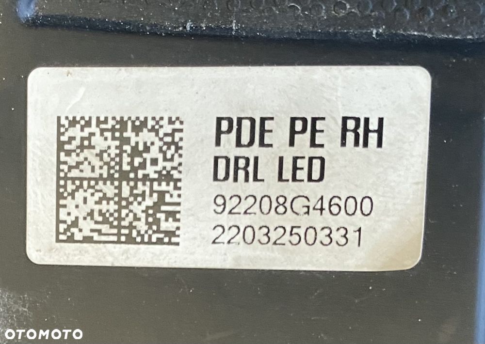 HYUNDAI I30 3 III lift fl 2020-> Europa! LAMPA PRZEDNIA PRAWA ŚWIATŁO DO JAZDY DZIENNEJ DRL HALOGEN PRAWY PRZÓD PRZEDNI led lampa Ledowa w zderzak zderzaka prawa  kierunkowskaz halogen prawy   Wwa - 8