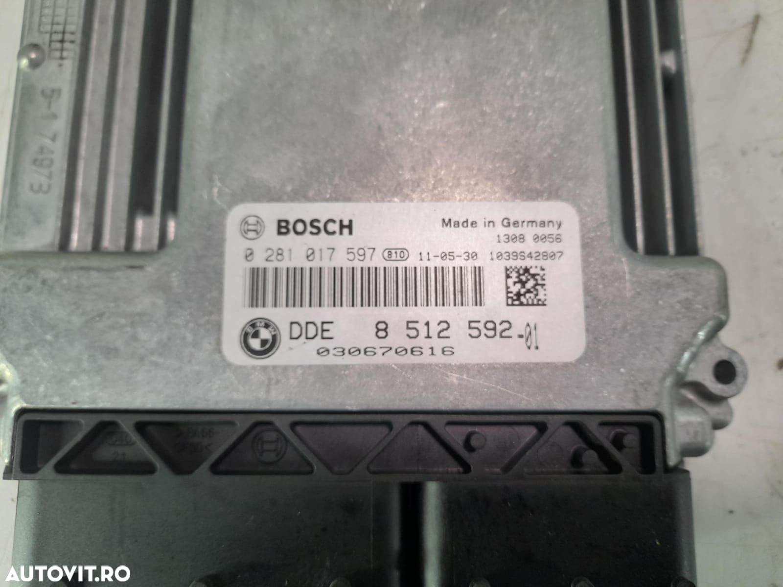Calculator motor ECU 8512592  2.0 d N47D20C BMW Seria 3 E90 [facelift - 2