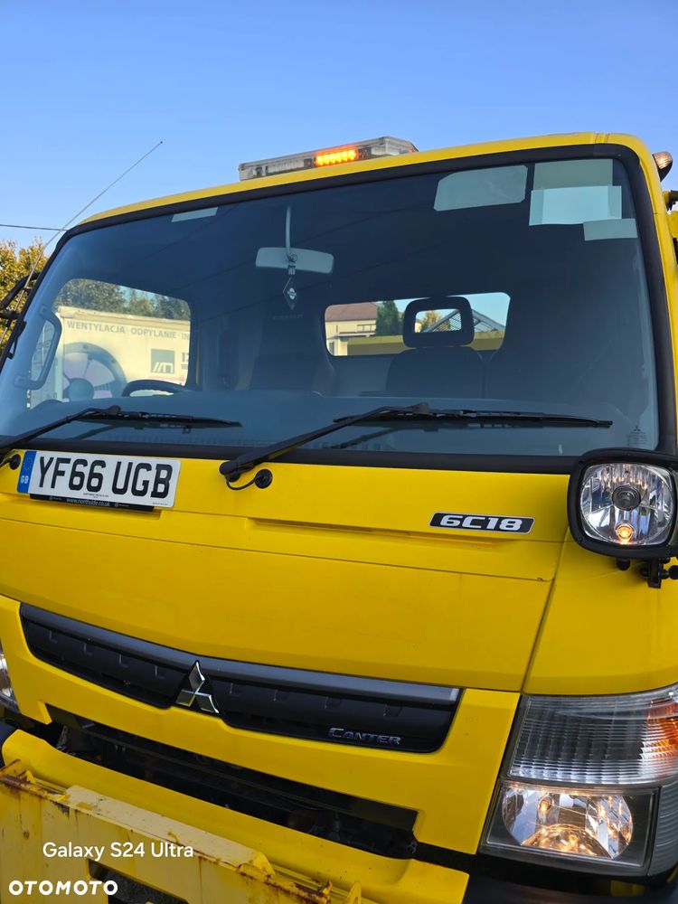 Mitsubishi Canter 6c18 4x4 Hydraulika Fuso piaskarka solarka - 17
