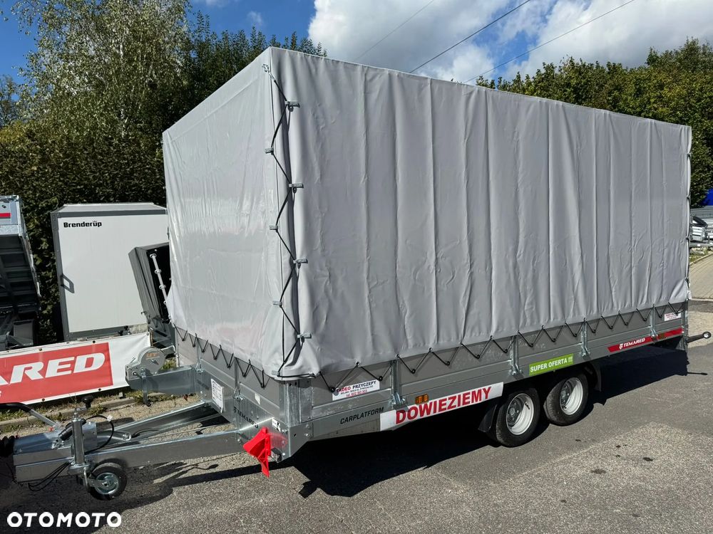 TEMARED CARPLATFORM 4021/2 2,7T stelaż+plandeka 406x211x178 - 6