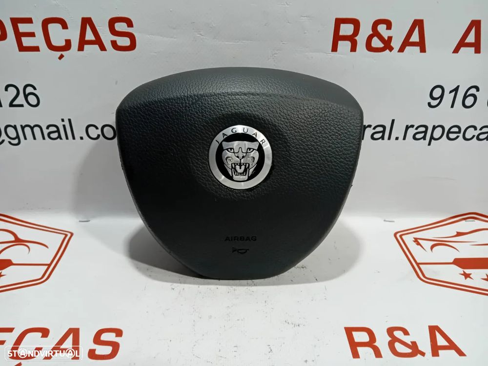 Airbag do Volante Jaguar XF 2009 Ref 1015815J42 Original - 1