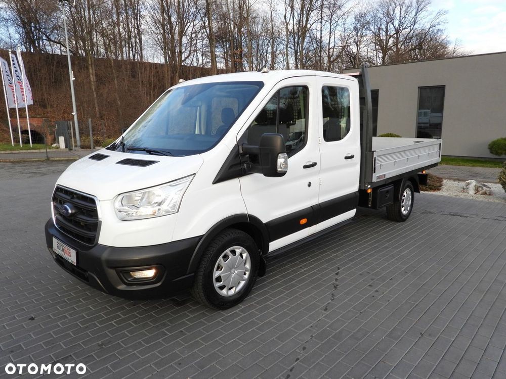 Ford TRANSIT 4X4 SKRZYNIA PODWÓJNA KABINA DOKA 6 MIEJSC TEMPOMAT LEDY ASO KLIMATYZACJA  170KM - 7