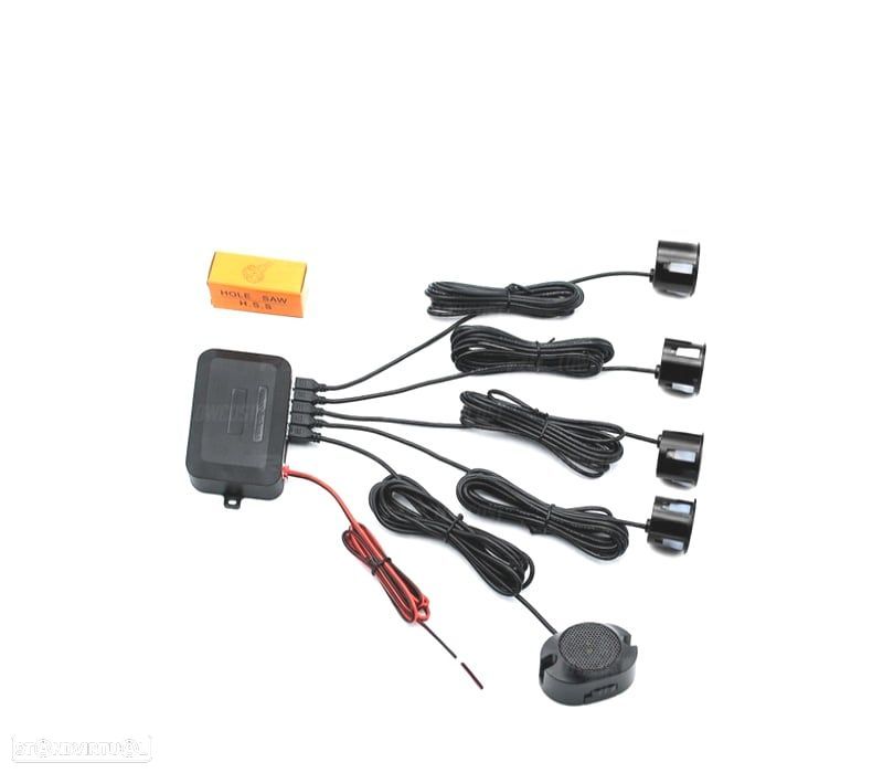 KIT PDC PARK TRONIC SIMPLE SENSORES DE ESTACIONAMENTO SONORO - 2