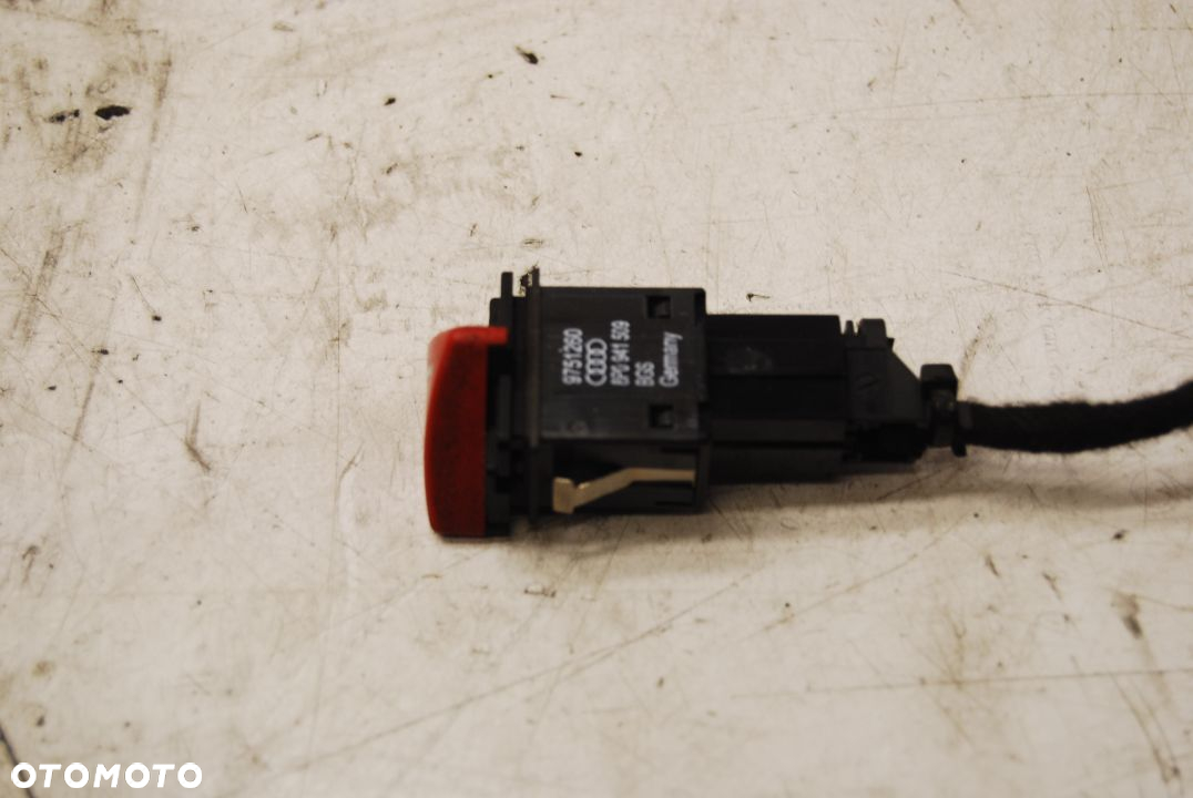 PRZEŁĄCZNIK AWARYJNYCH 8P0941509 AUDI A3 8P - 2