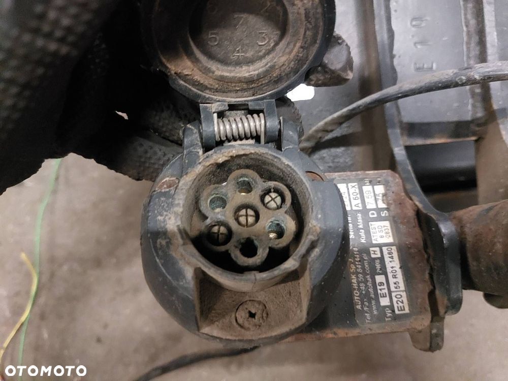 HAK HOLOWNICZY + TABLICZKA + WIĄZKA OPEL ASTRA F KOMBI - 3