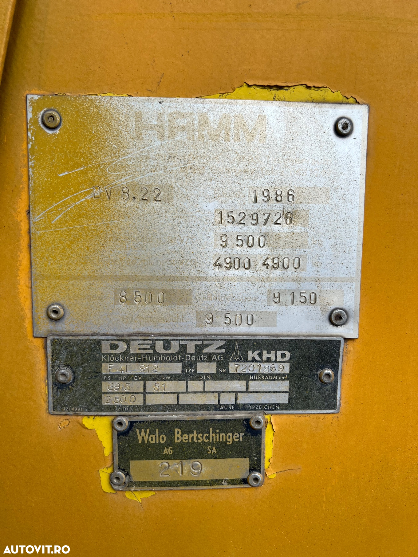 Hamm DV6-8 - 8