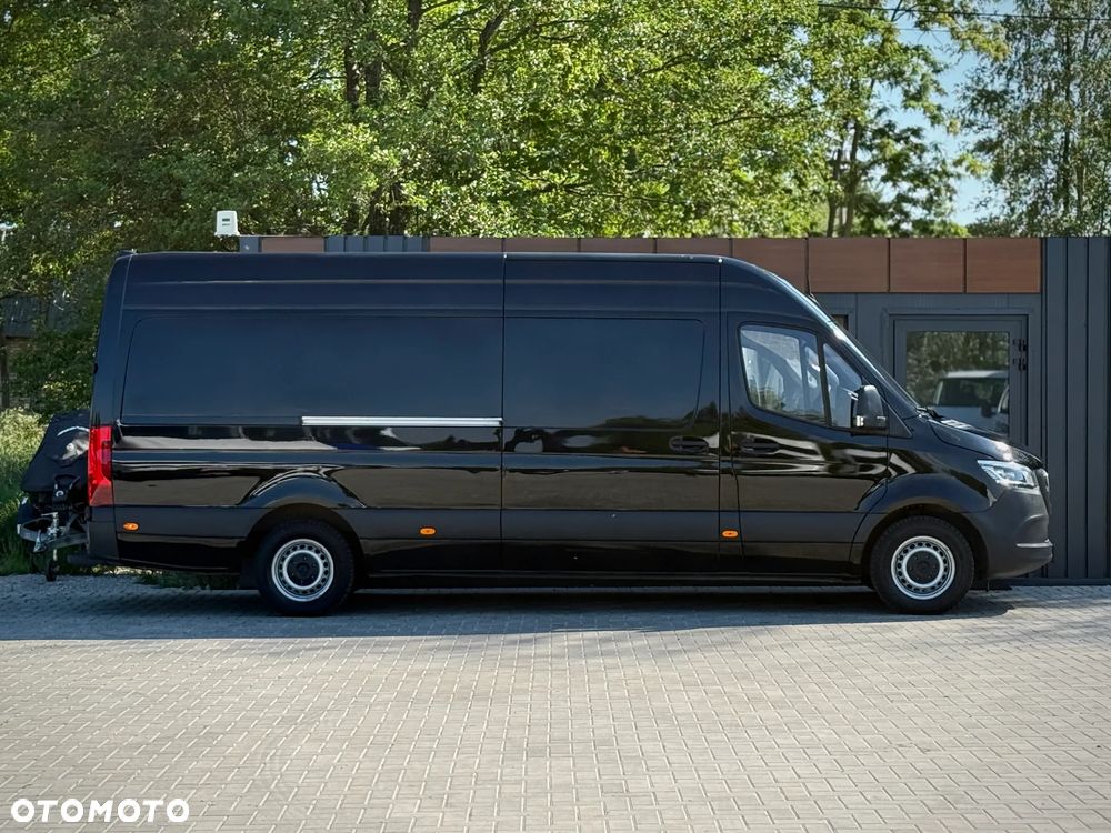 Mercedes-Benz Sprinter 315 CDI / Maxi L3 H2 / 2021 ROK Automat 9G Tronic / Czarny / Reflektory LED / Zarejestrowany w PL - 5