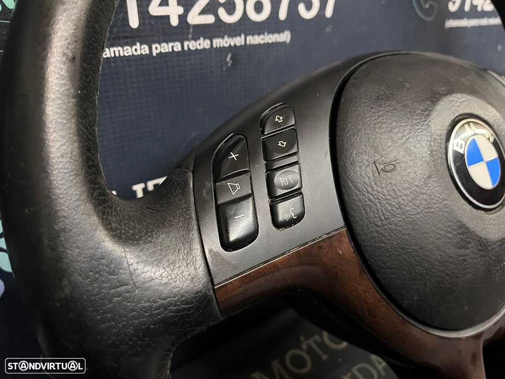 Volante usado pele com airbag BMW SERIE 3 E46 SPORT E39 X5 - 5