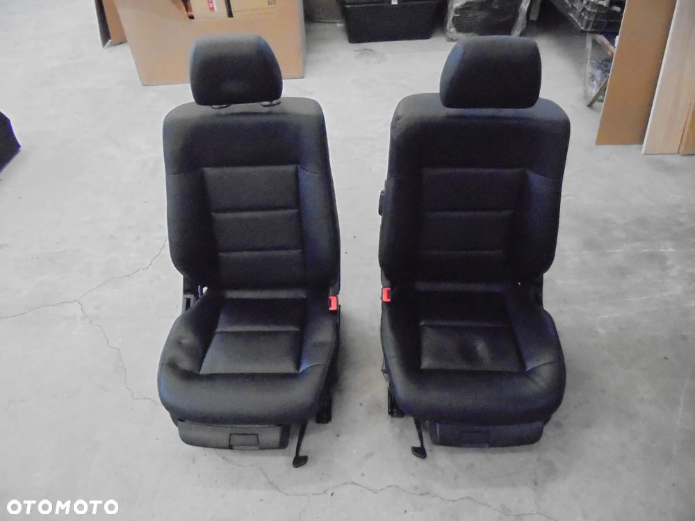 MERCEDES E KLASA W212 FOTELE KANAPY BOCZKI SKORA KOMBI - 1