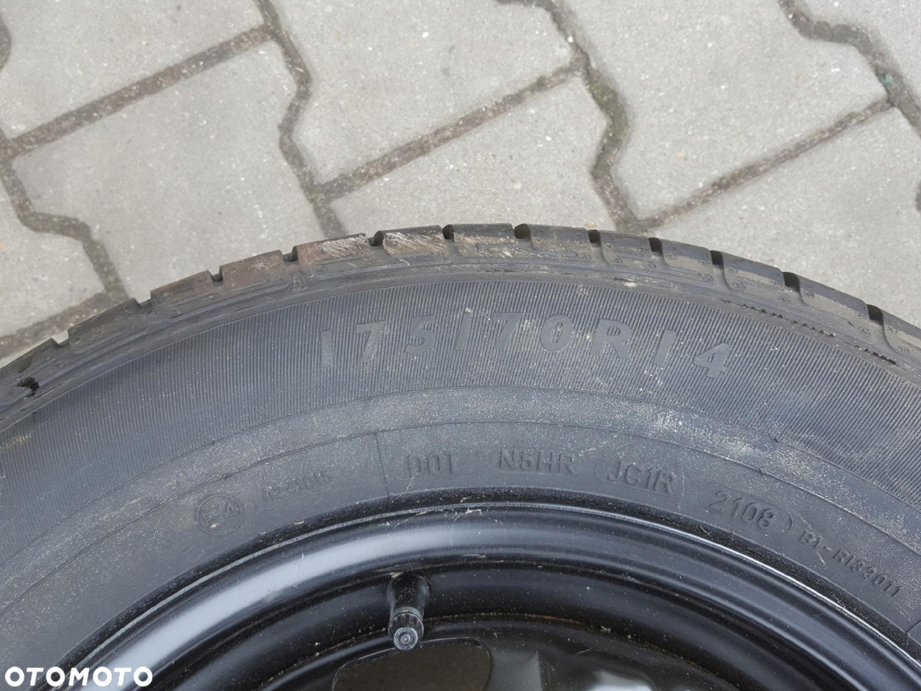 SEAT IBIZA IV 08r- VW POLO 6R FABIA II KOŁO ZAPASOWE 14 5X100 LEWAREK - 6