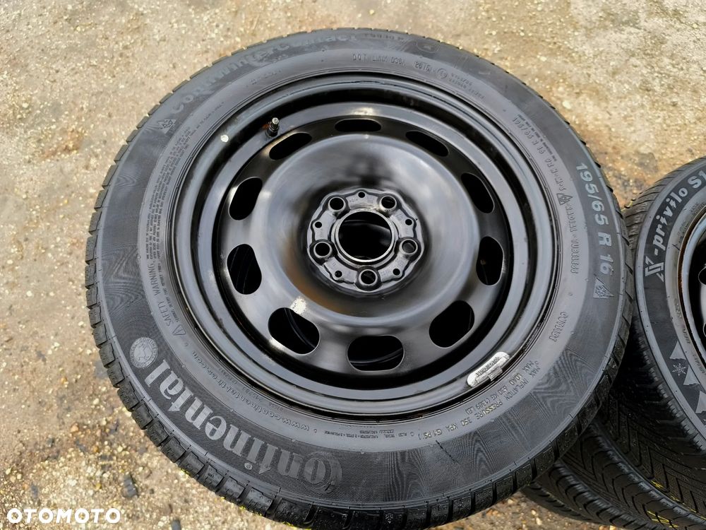 5x112 Felgi Stalowe Stal 16 Koła Zimowe Zima BMW Seria 2 F45 F46 Gran Tourer Active Tourer MERCEDES C KLASA W205 Legnica ALU-RAD 195/65 TPMS 7mm - 3