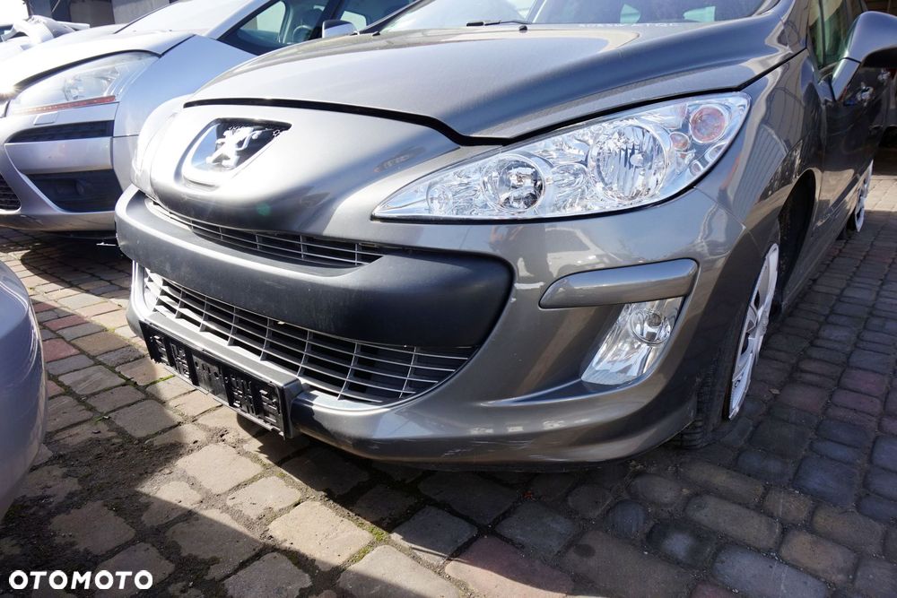 MASKA ZDERZAK BŁOTNIKI LAMPY 308 I T7 SW KTQC  PEUGEOT 2007-2011 SZARY MOONDUST PRZÓD KOMPLETNY - 11