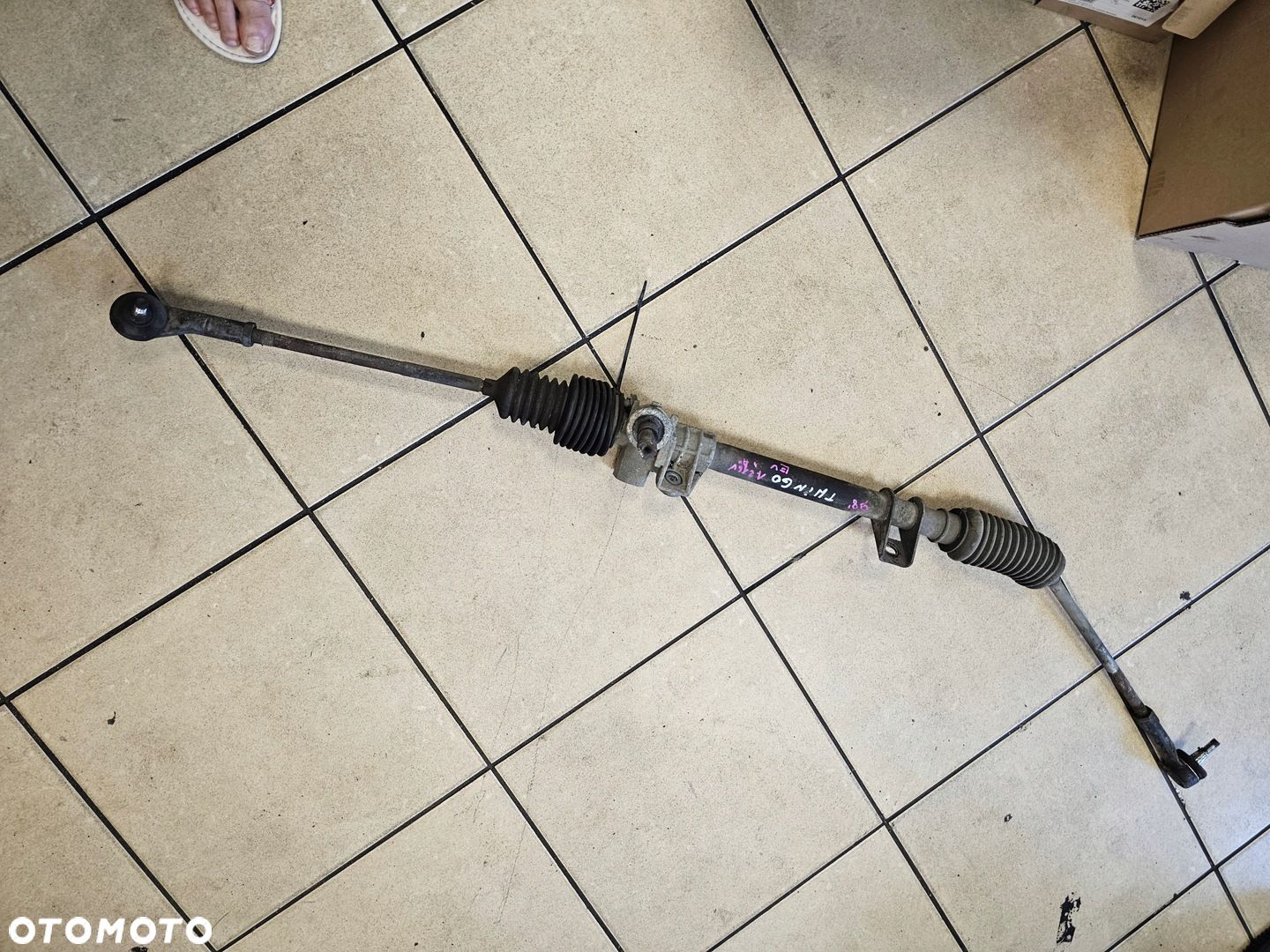 PRZEKŁADNIA KIEROWNICZA MAGLOWNICA RENAULT TWINGO 98 1.2 16V F030616 - 1