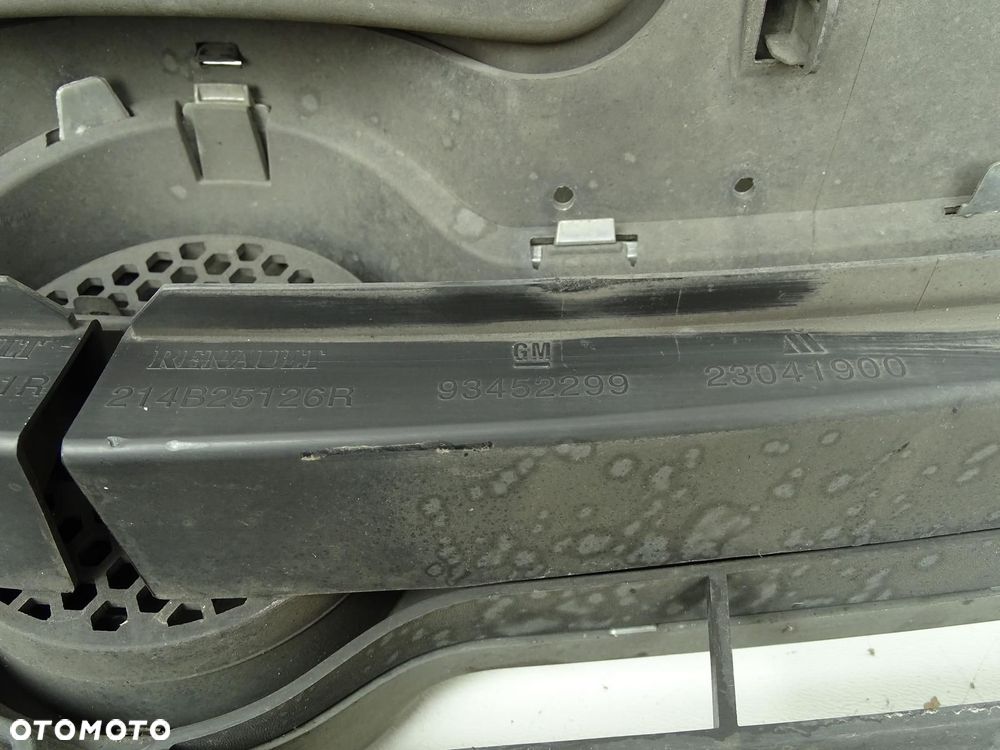 ATRAPA GRILL ZDERZAKA PRZÓD PRZEDNIEGO 93452300 OPEL VIVARO B TRAFIC III - 10