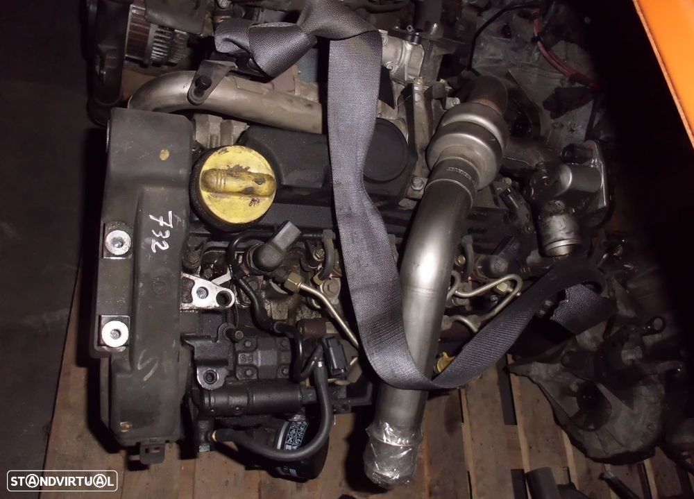 Motor 1.5 DCI K9K732 - 1