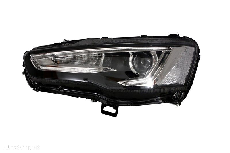 Faruri LED DRL compatibil cu Mitsubishi Lancer (2007-2017) Dual Projec - 3