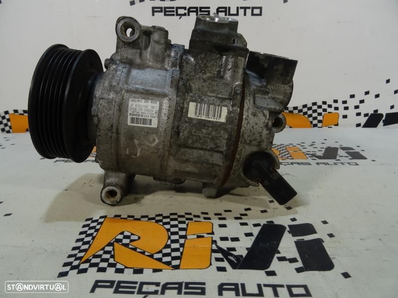 Compressor Do Ac / Ar Condicionado Audi A4 (8K2, B8)  8K0260805e / 6Se - 1