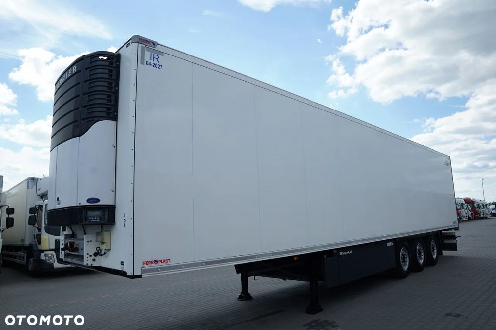 Schmitz Cargobull / CHŁODNIA / CARRIER MAXIMA 1300 / OS PODNOSZONA  / KOSZ NA PALETY - 4