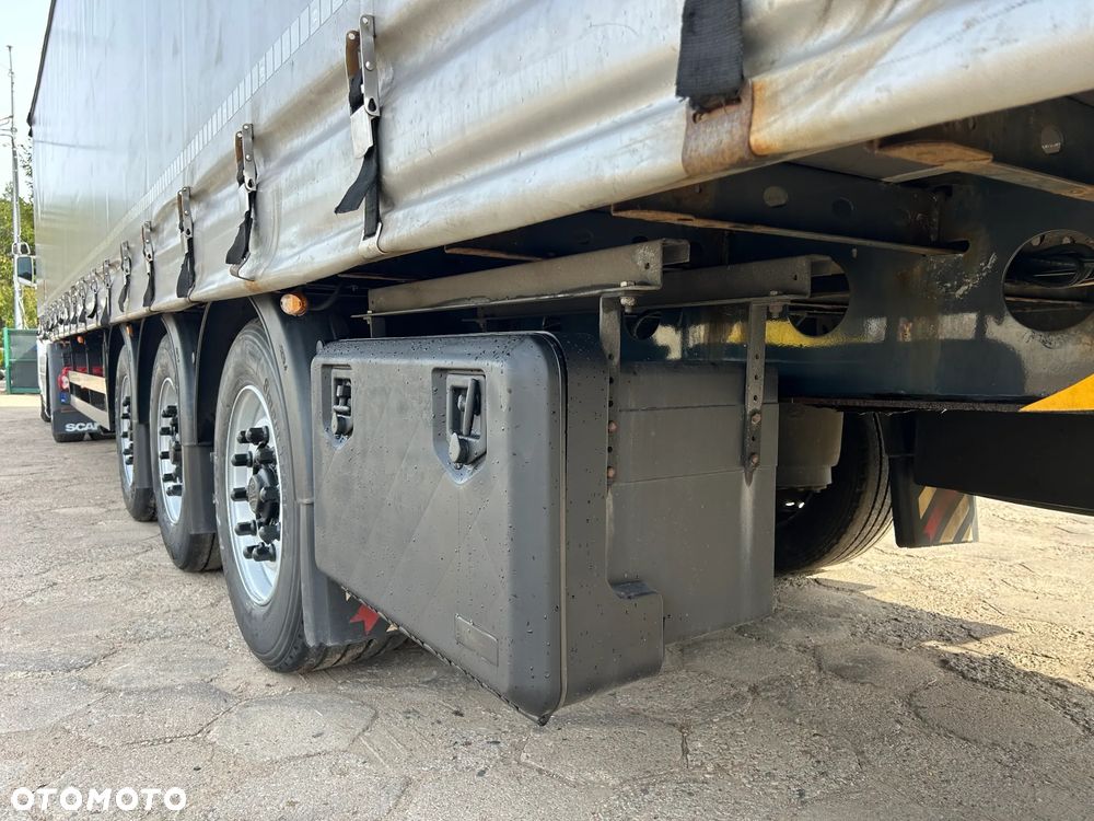 Schmitz Cargobull SCHWARZMULLER / PODNOSZONY DACH 385/55 R 22.5 OPONY / BARDZO LEKKA WAGA 5960 KG / 2016 ROK !! - 21