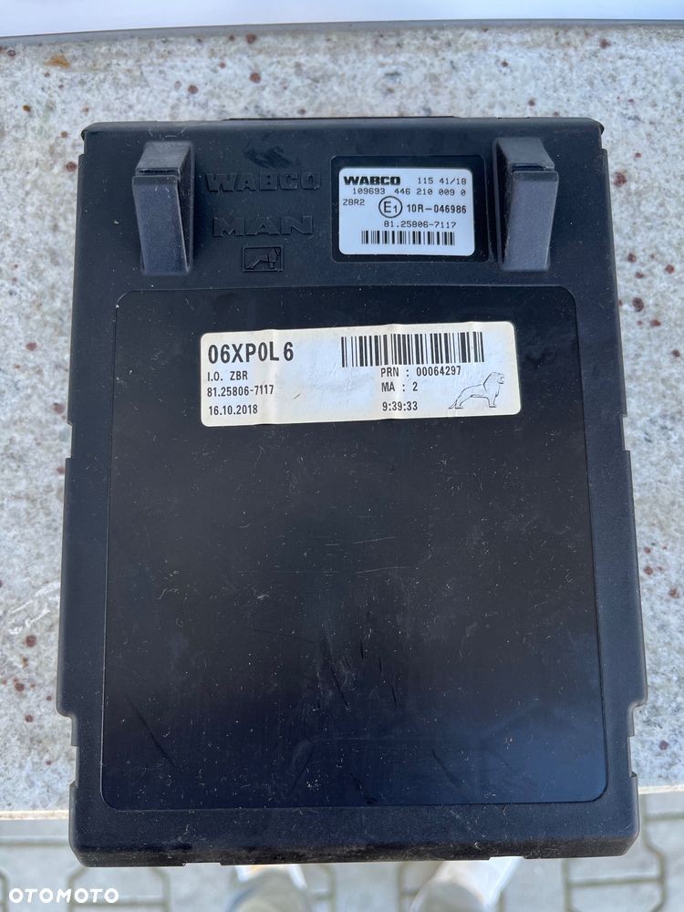 Sterownik ZBR 2 MAN TGX TGS euro 6 komputer