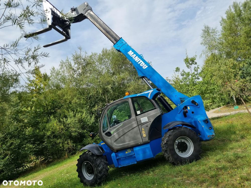 Manitou MHT 790 Ładowarka Teleskopowa UDZWIG 9 TON! Przebie 2800 MTG jak Nowa z SALONU 2016rok z Norwegii  widły i maszt NOWY!! - 8