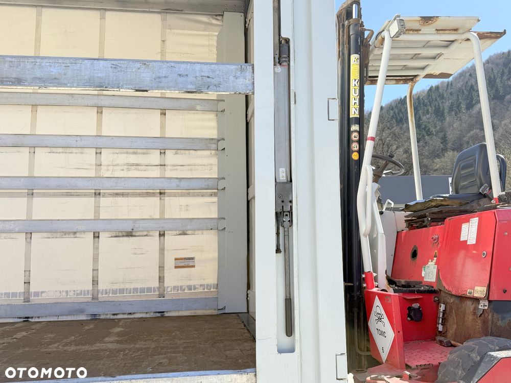 Scania R410 // 6x2 // 7,7m // Wózek Palfinger F3-203PX // Zawiesie // Dach podnoszony // Oś podnoszona // - 12