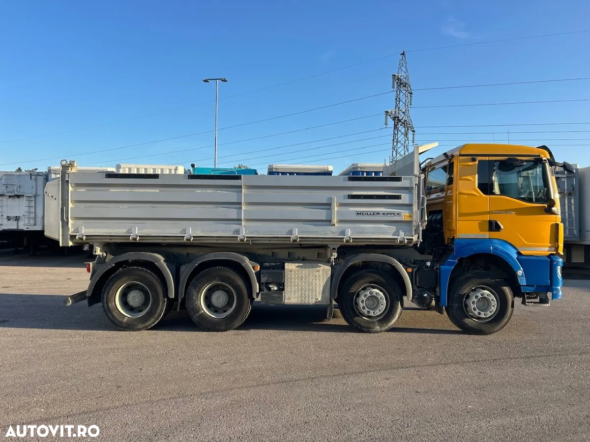 MAN TGS35.430, 8x4, Meiller, basculare 3 parti, factura externa - 8