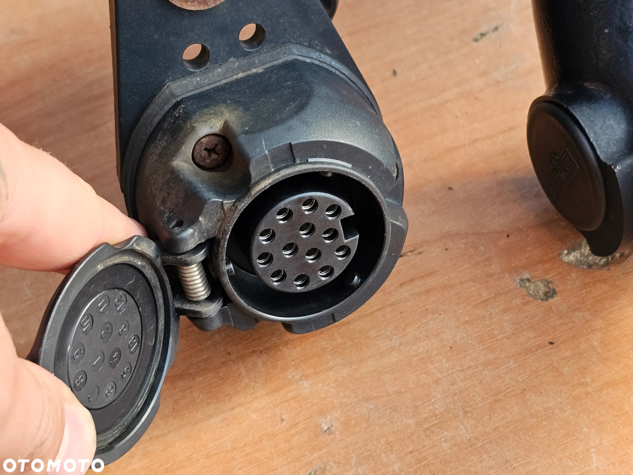 HAK HOLOWNICZY WIĄZKA ODPINANY GNIAZDO 13 PIN MODUŁ OPEL ASTRA J HATCHBACK JAK NOWY - 7