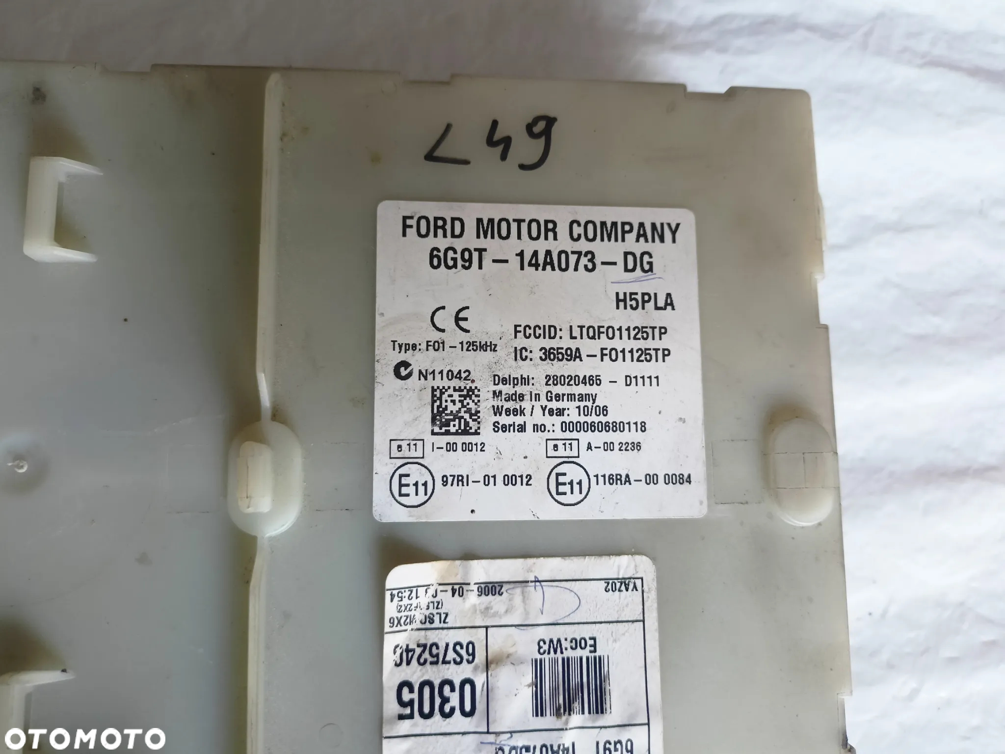 SKRZYNKA MODUŁ BSI S-MAX MONDEO MK4 6G9T-14A073-DG - 2