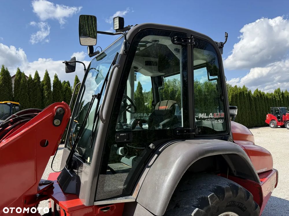 Manitou MLA 628 120 LSU / TELESKOP / 2009 ROK / 6 METRÓW 2,8 T / ORYGINAŁ / SZYBKA / SPROWADZONA Z NIEMIEC / PIĘKNIE UTRZYMANA / BEZ DPF I ADBLUE / 627 625 27T 3550 3560 4560 4580 T TM 180 220 JCB - 27