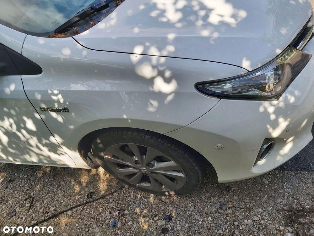 Toyota Auris II 1,8 HYBR zderzak maska błotnik chłodnica pas przedni PRZÓD - 5